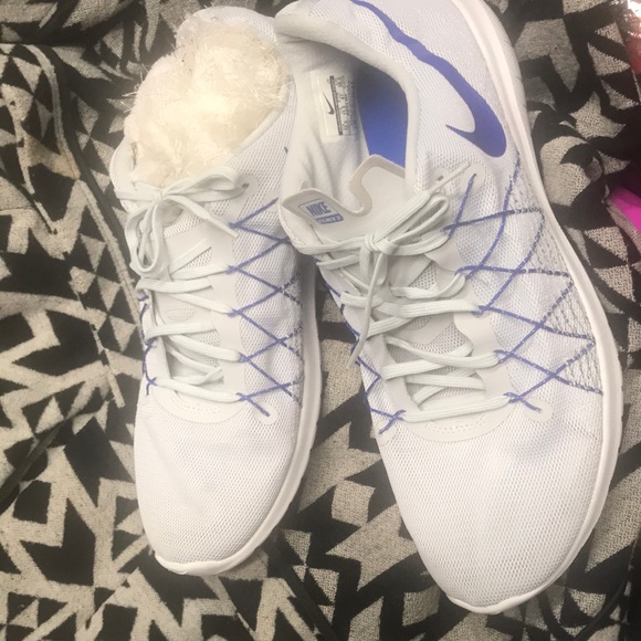 Nike Other - Men Air Nike sneakers light gray & blue, great condition